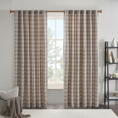 Burberry Inspired Curtains Plaid | Wayfair